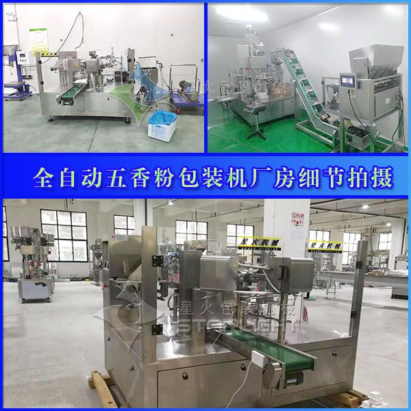 星火全自動五香粉包裝機細節實拍圖